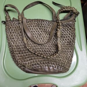 Latico Leather Basket Bag Neela Nwot